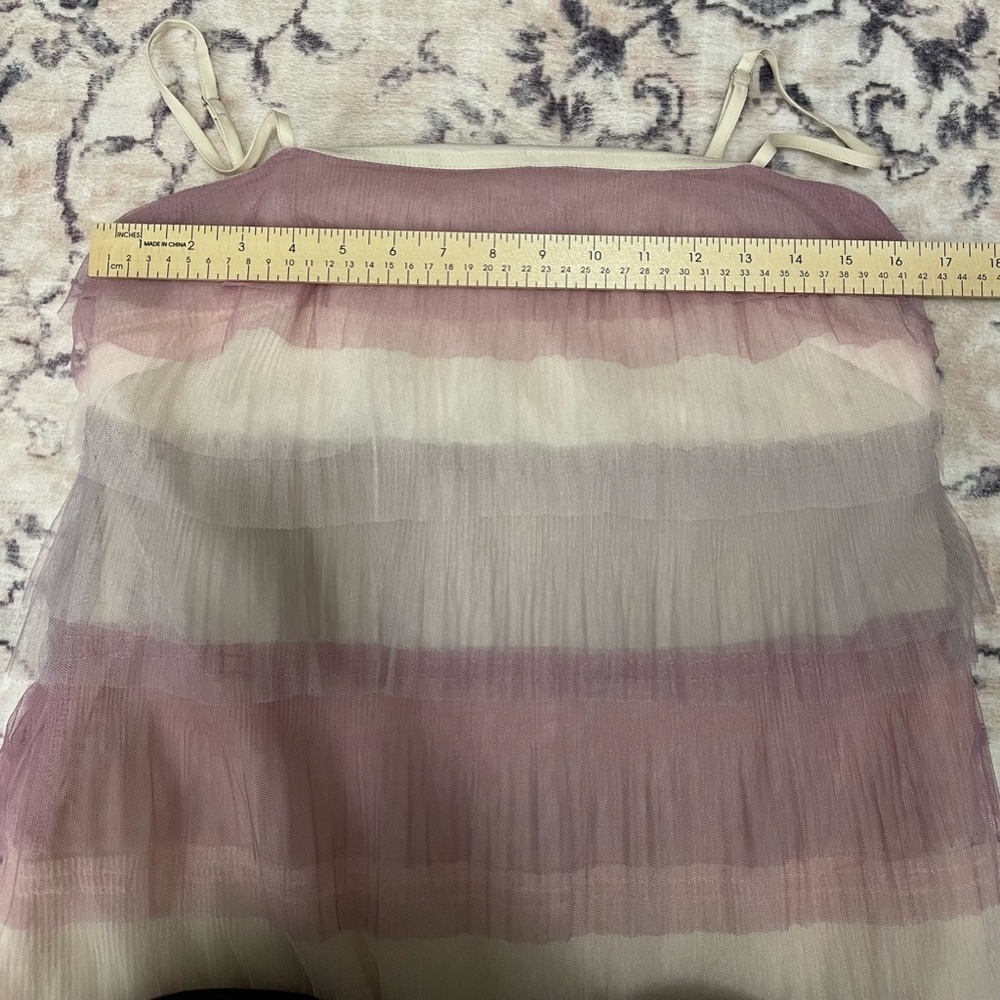 Storia Ruffle Tulle Dress Size Small - Picture 7 of 8